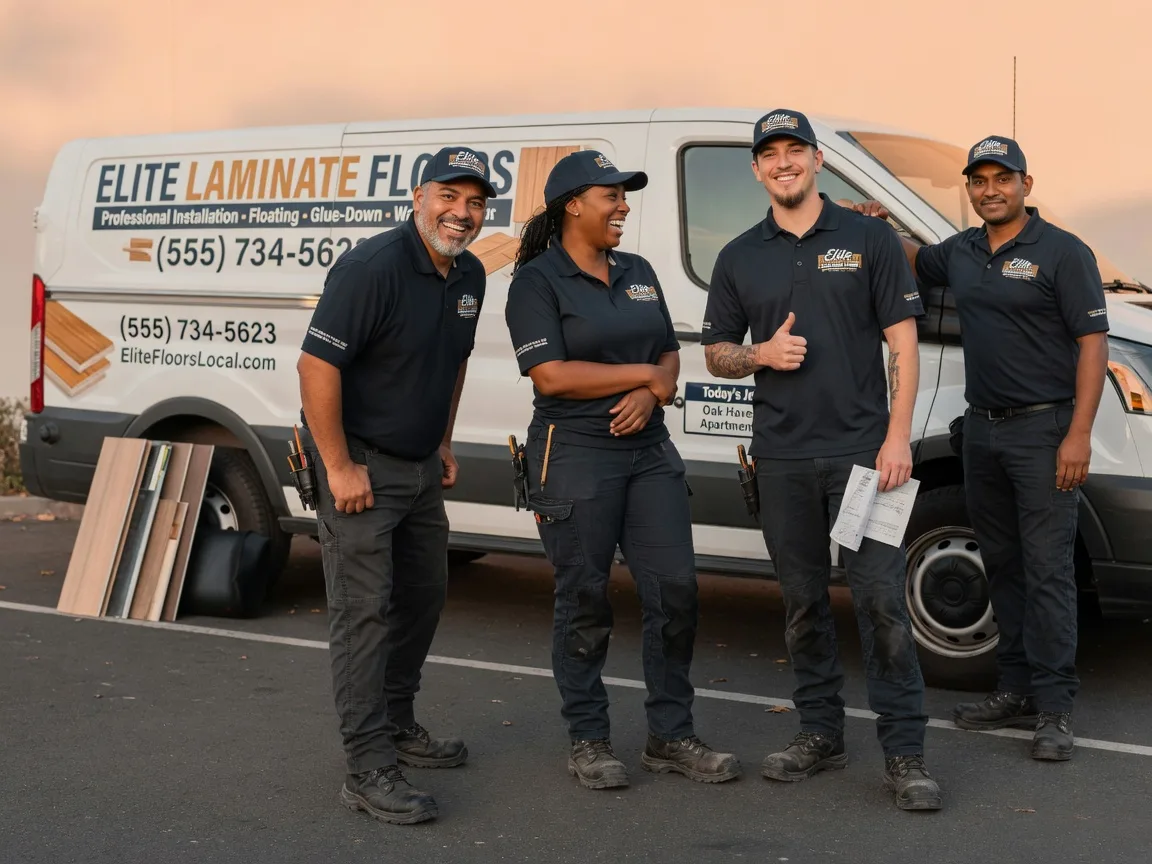 Laminate flooring installation company in Flensburg, MN